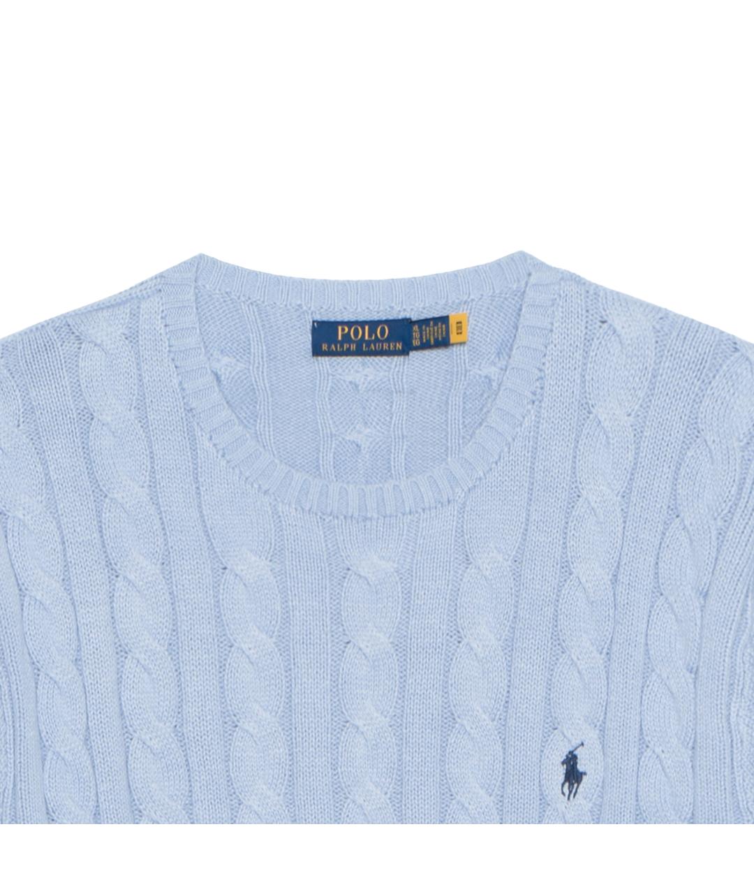 POLO RALPH LAUREN Голубой джемпер / свитер, фото 5