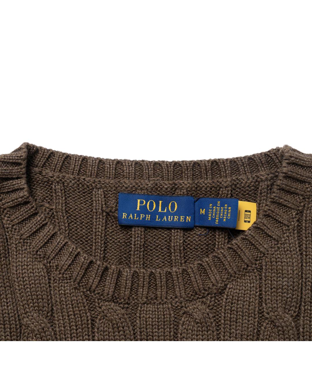 POLO RALPH LAUREN Зеленый джемпер / свитер, фото 3