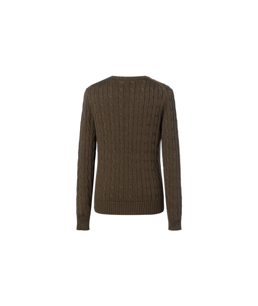 POLO RALPH LAUREN Зеленый джемпер / свитер, фото 2