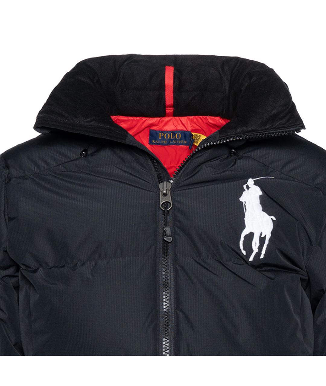 POLO RALPH LAUREN Черный пуховик, фото 6