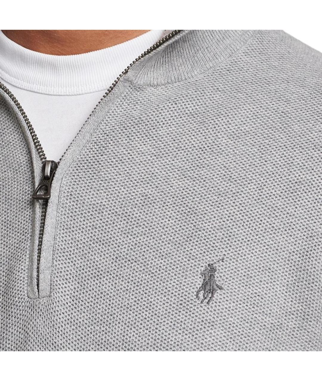 POLO RALPH LAUREN Серый джемпер / свитер, фото 4
