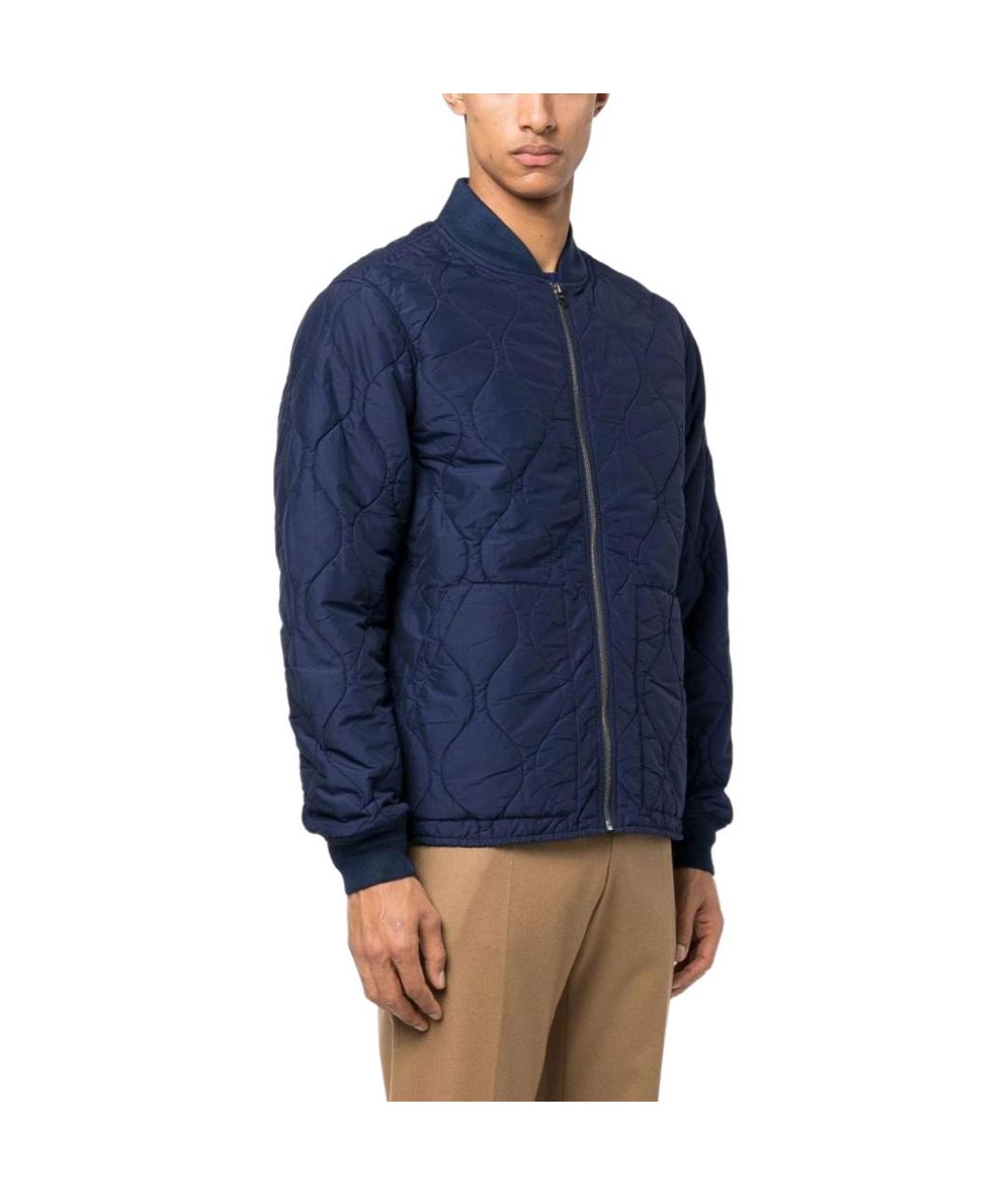 POLO RALPH LAUREN Темно-синяя хлопковая куртка, фото 6