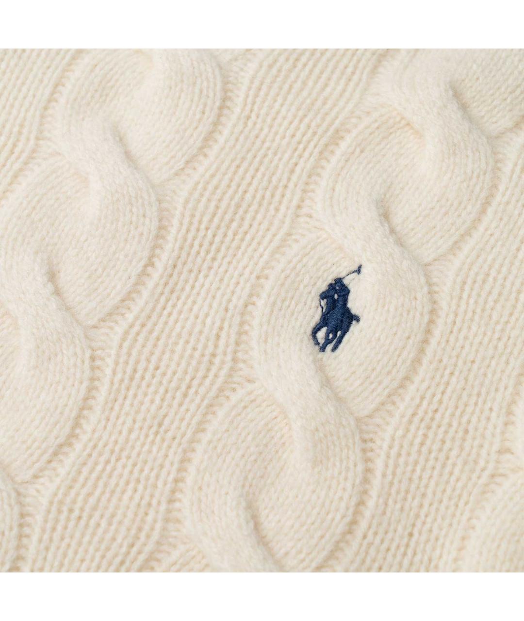 POLO RALPH LAUREN Белый джемпер / свитер, фото 5