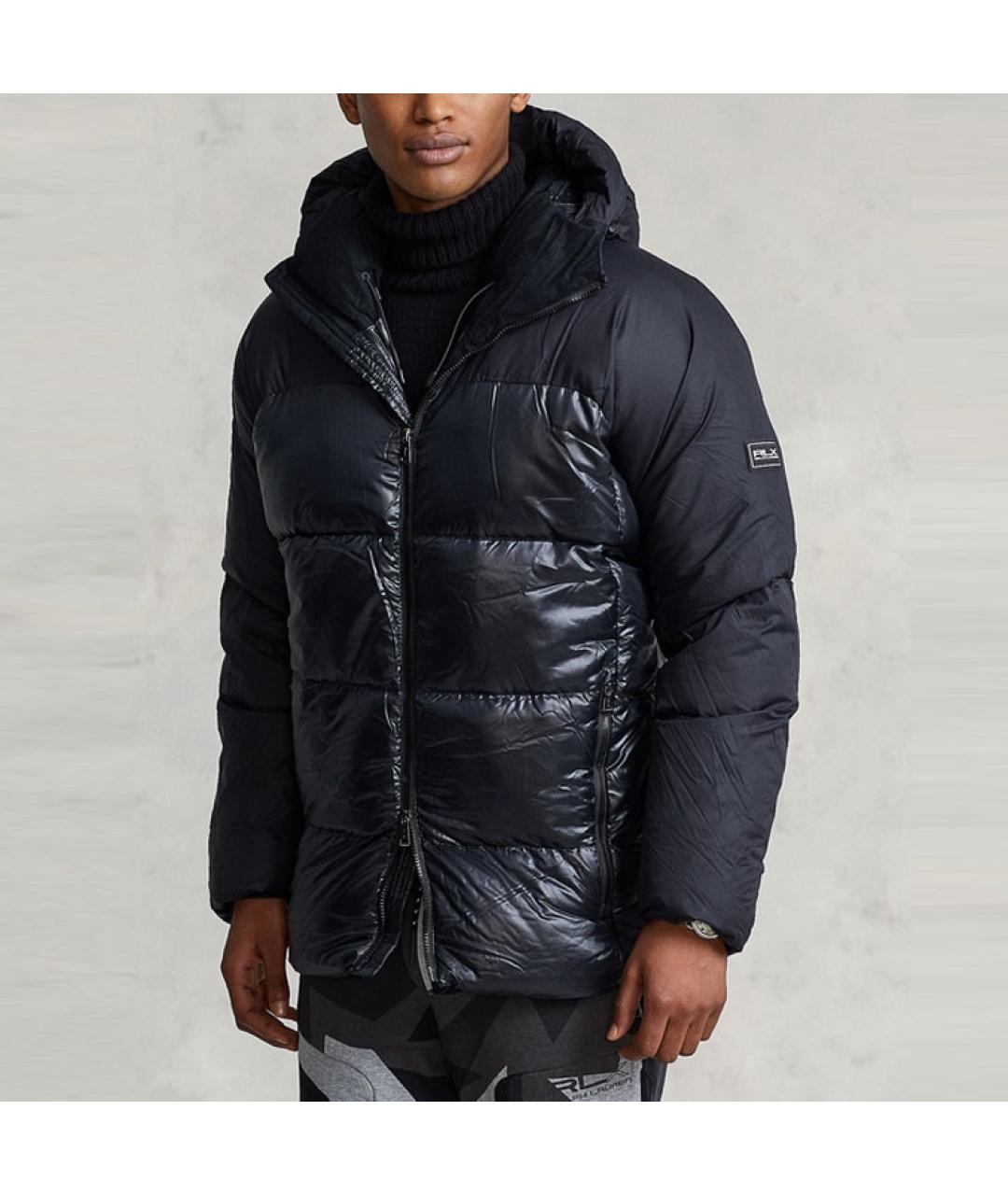 POLO RALPH LAUREN Черный пуховик, фото 4