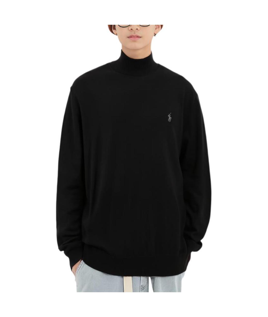 POLO RALPH LAUREN Черный джемпер / свитер, фото 4