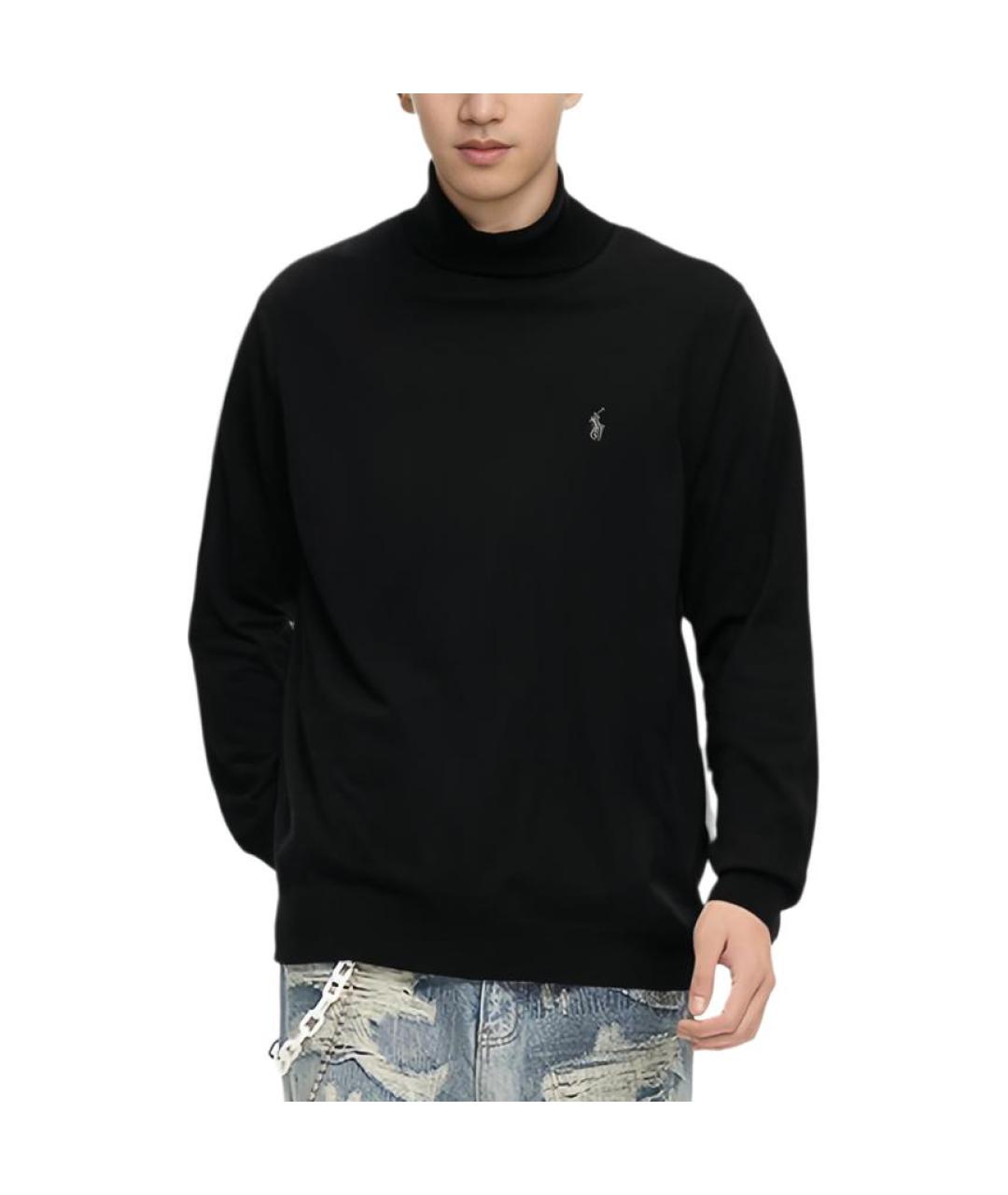 POLO RALPH LAUREN Черный джемпер / свитер, фото 3