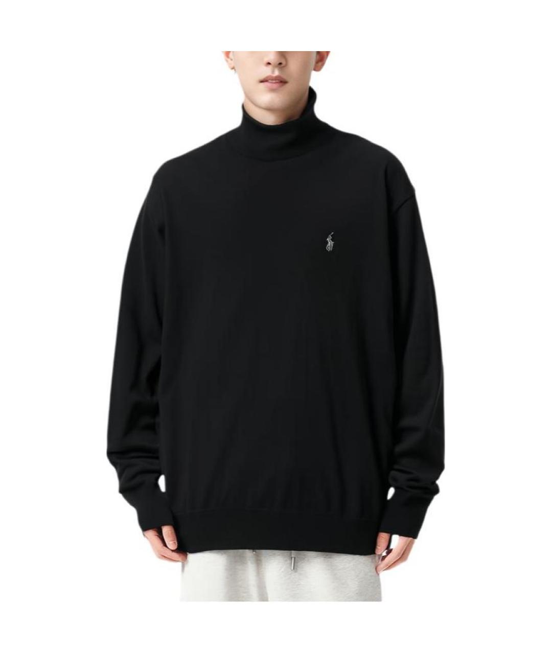 POLO RALPH LAUREN Черный джемпер / свитер, фото 5