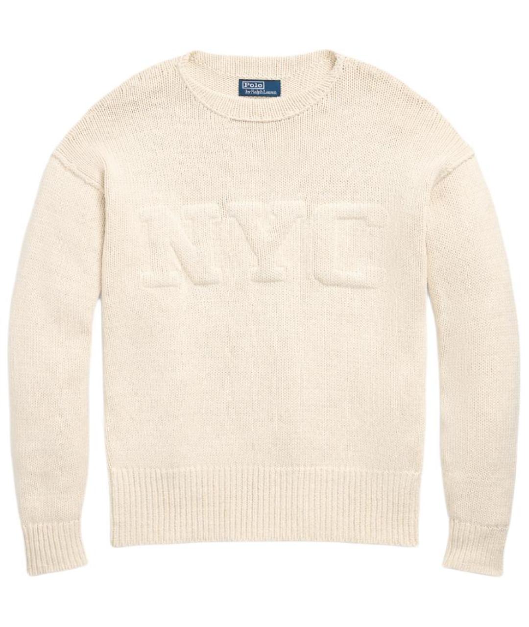 POLO RALPH LAUREN Бежевый джемпер / свитер, фото 1