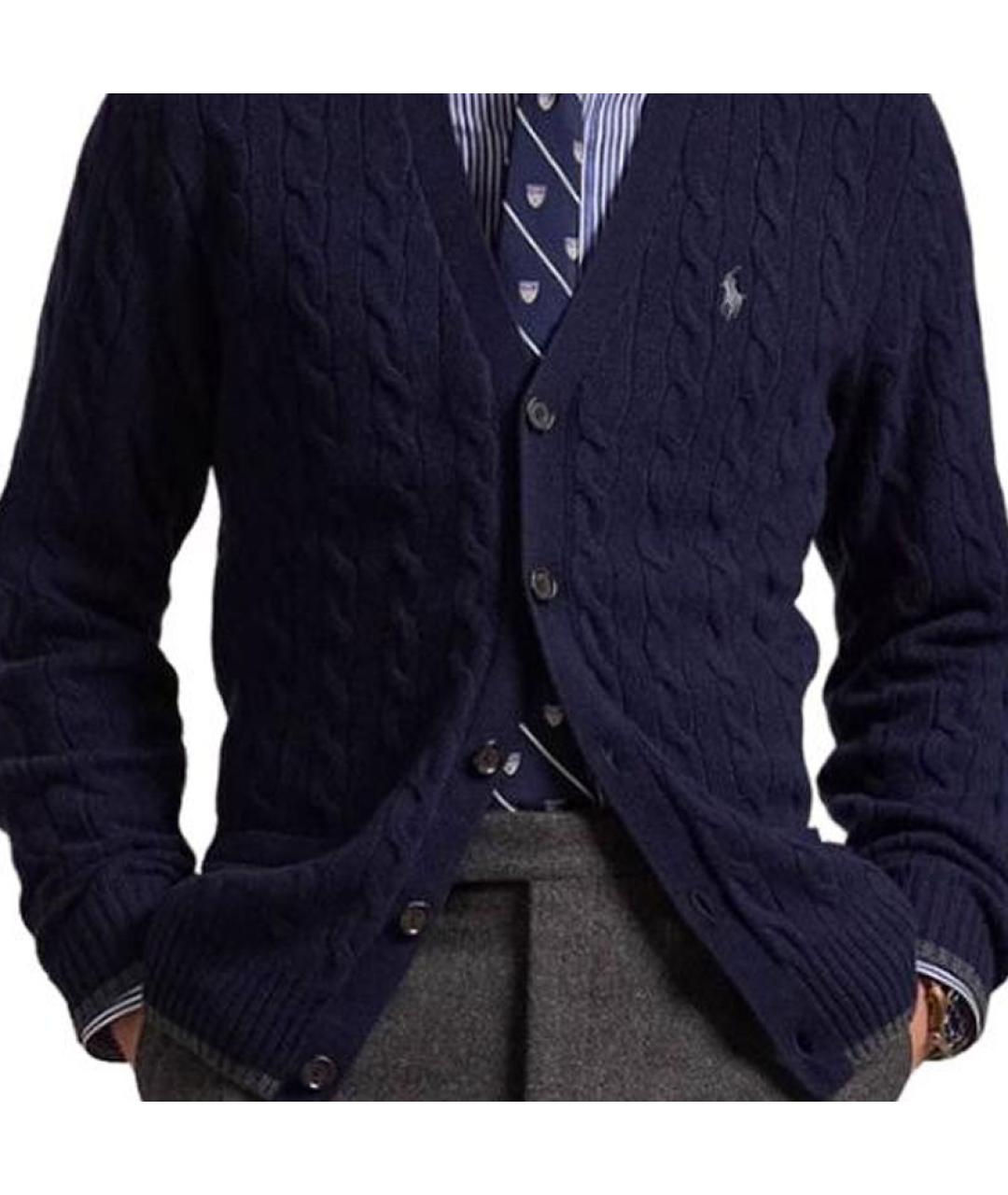 POLO RALPH LAUREN Синий джемпер / свитер, фото 5