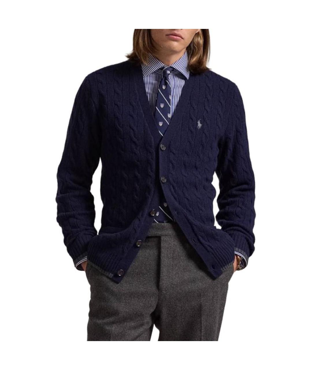 POLO RALPH LAUREN Синий джемпер / свитер, фото 3