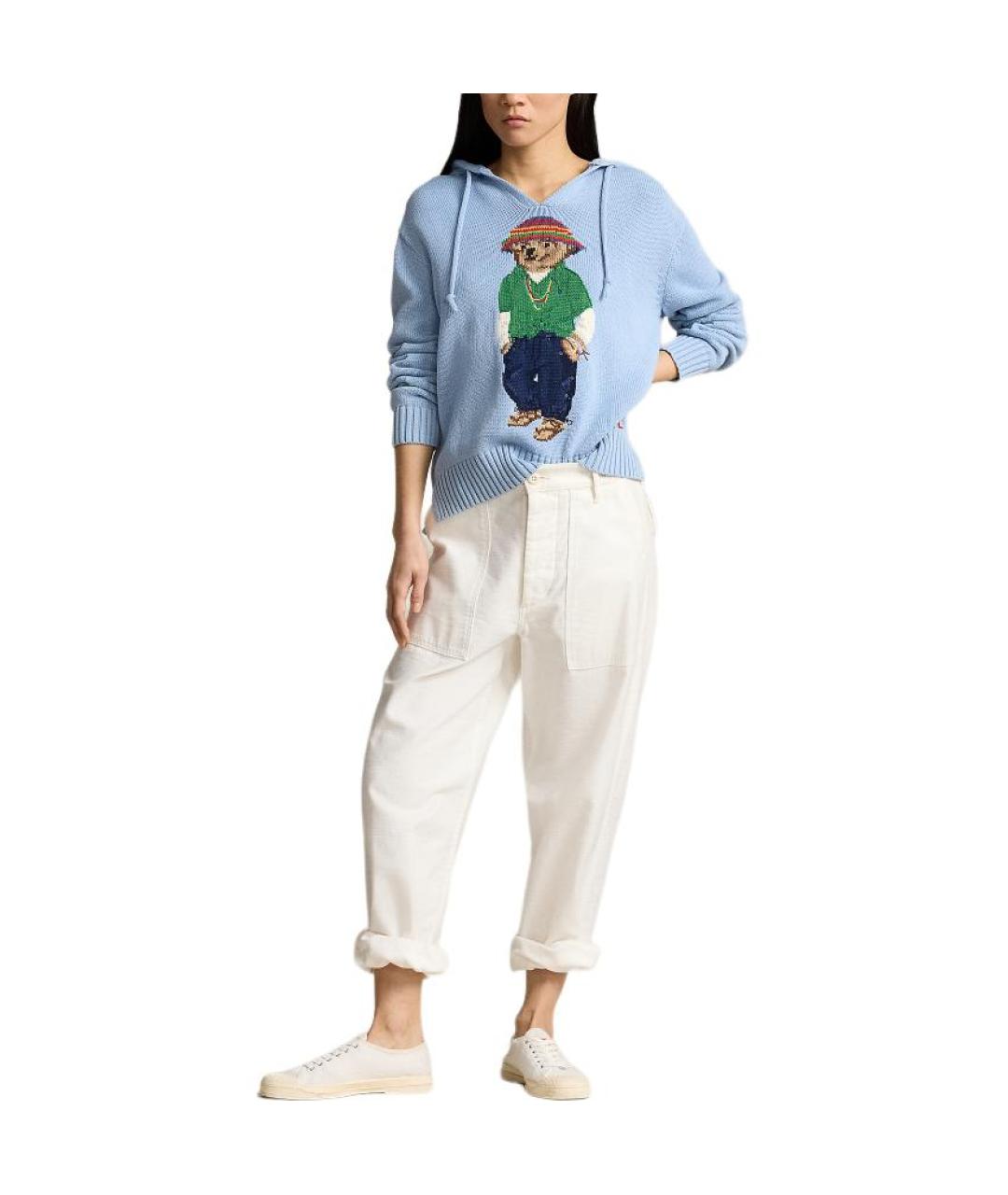 POLO RALPH LAUREN Синий джемпер / свитер, фото 2