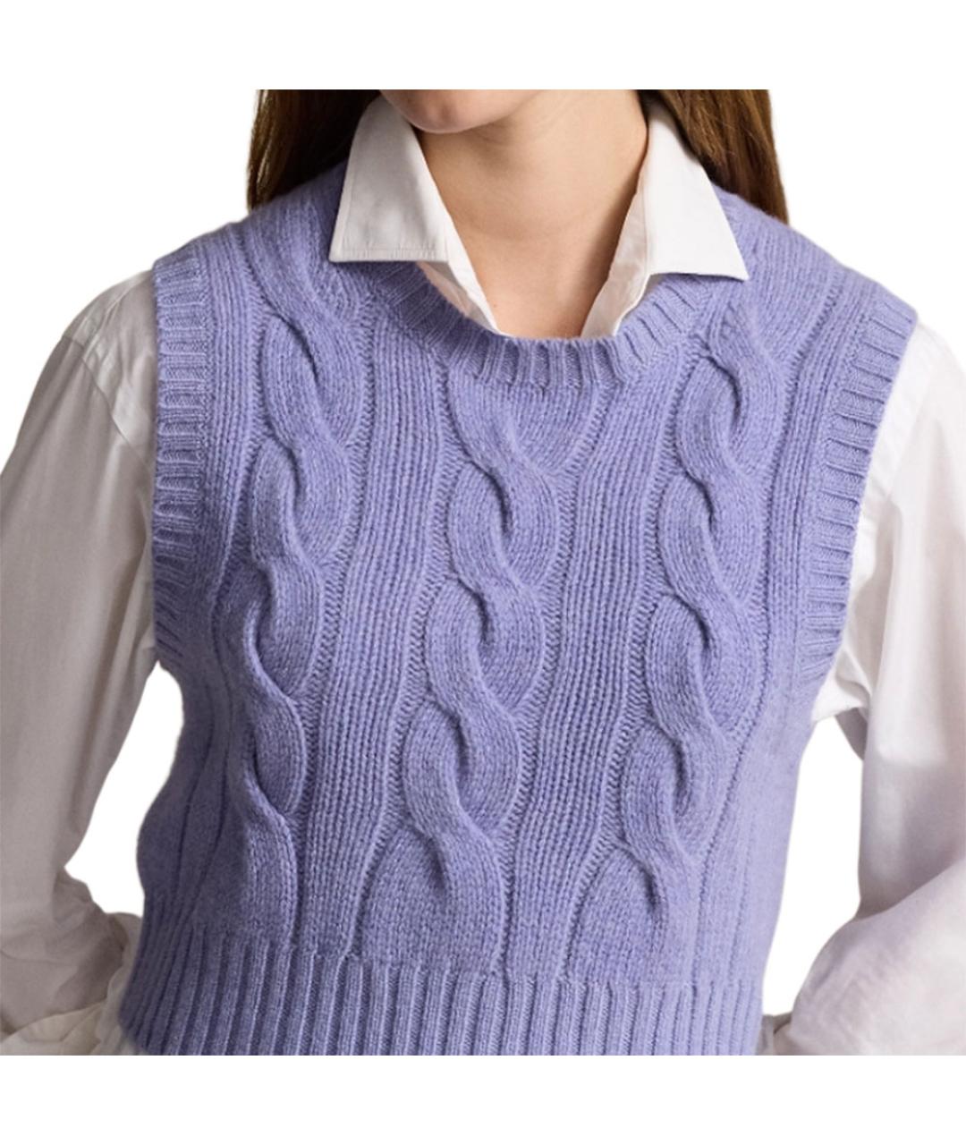 POLO RALPH LAUREN Фиолетовая жилетка, фото 5