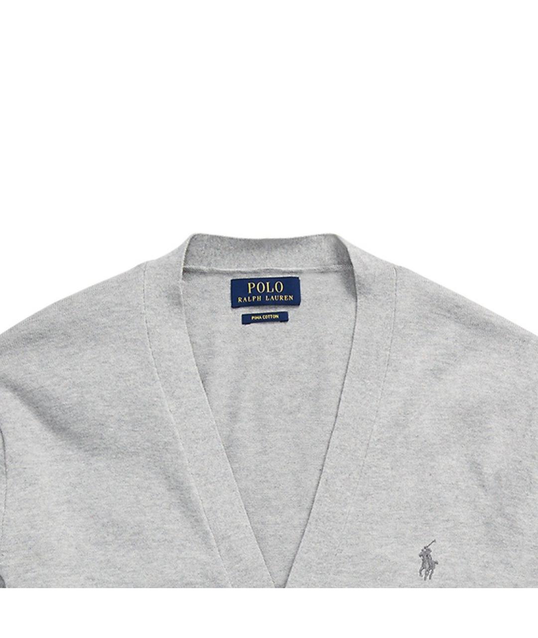POLO RALPH LAUREN Серый джемпер / свитер, фото 5