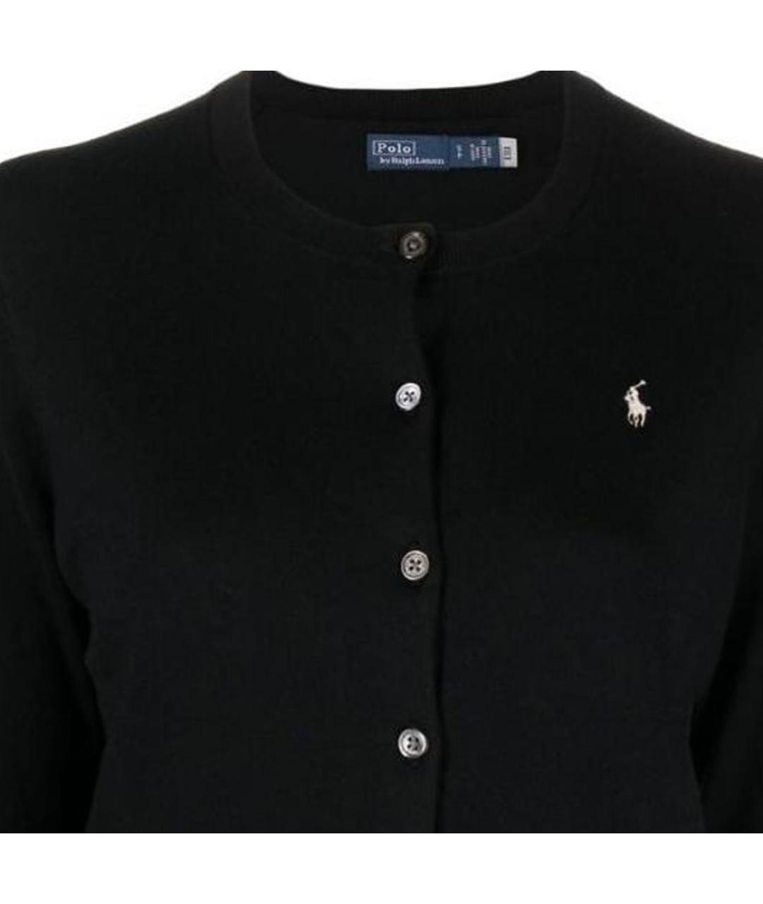 POLO RALPH LAUREN Черный кардиган, фото 5