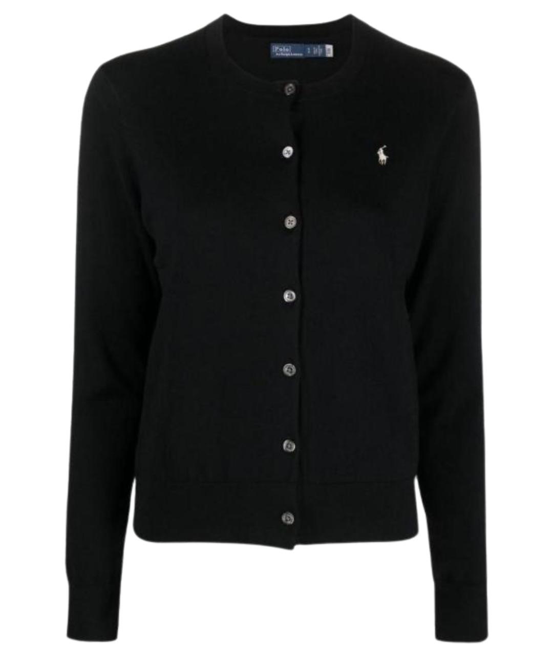 POLO RALPH LAUREN Черный кардиган, фото 1