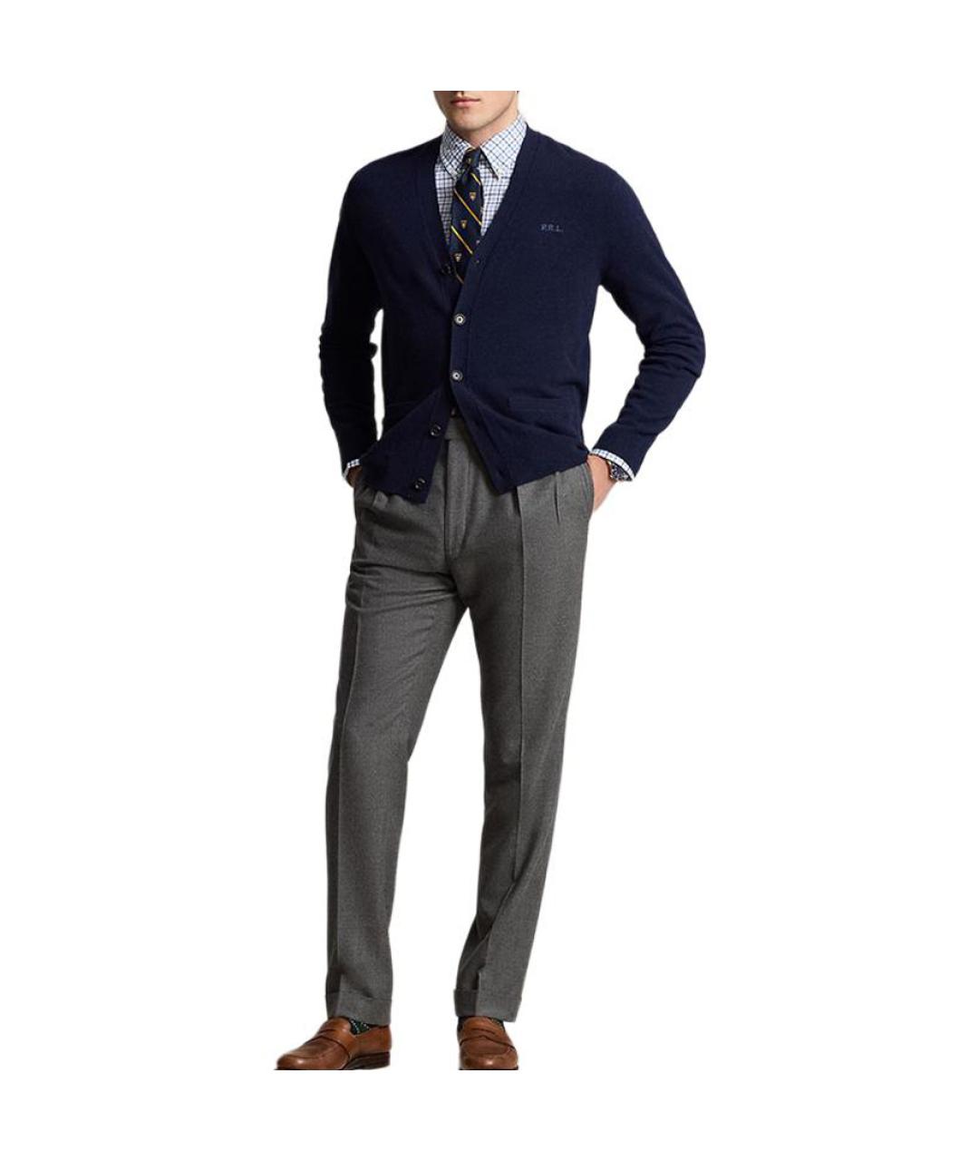 POLO RALPH LAUREN Синий кардиган, фото 2