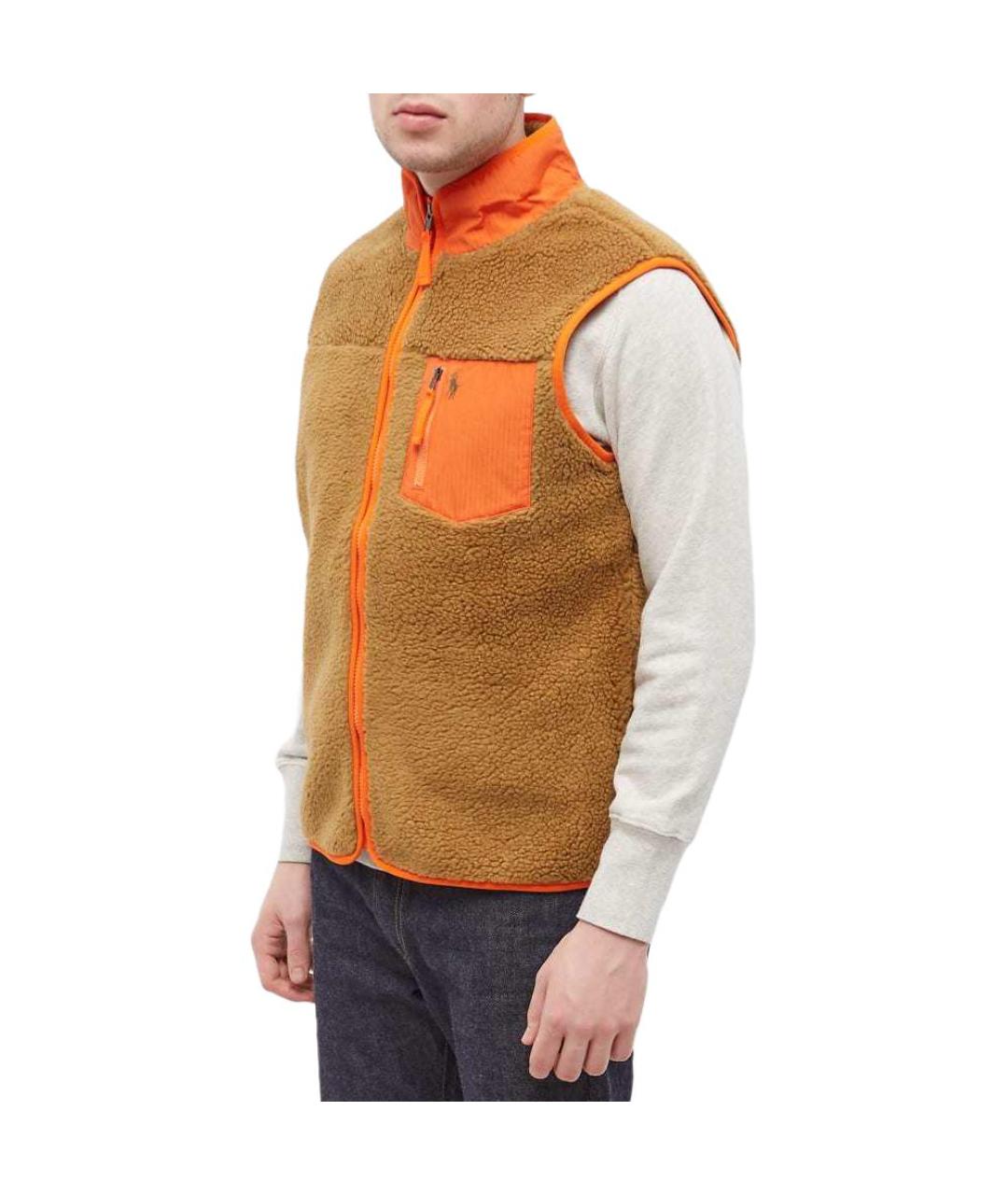 POLO RALPH LAUREN Желтый жилет, фото 4