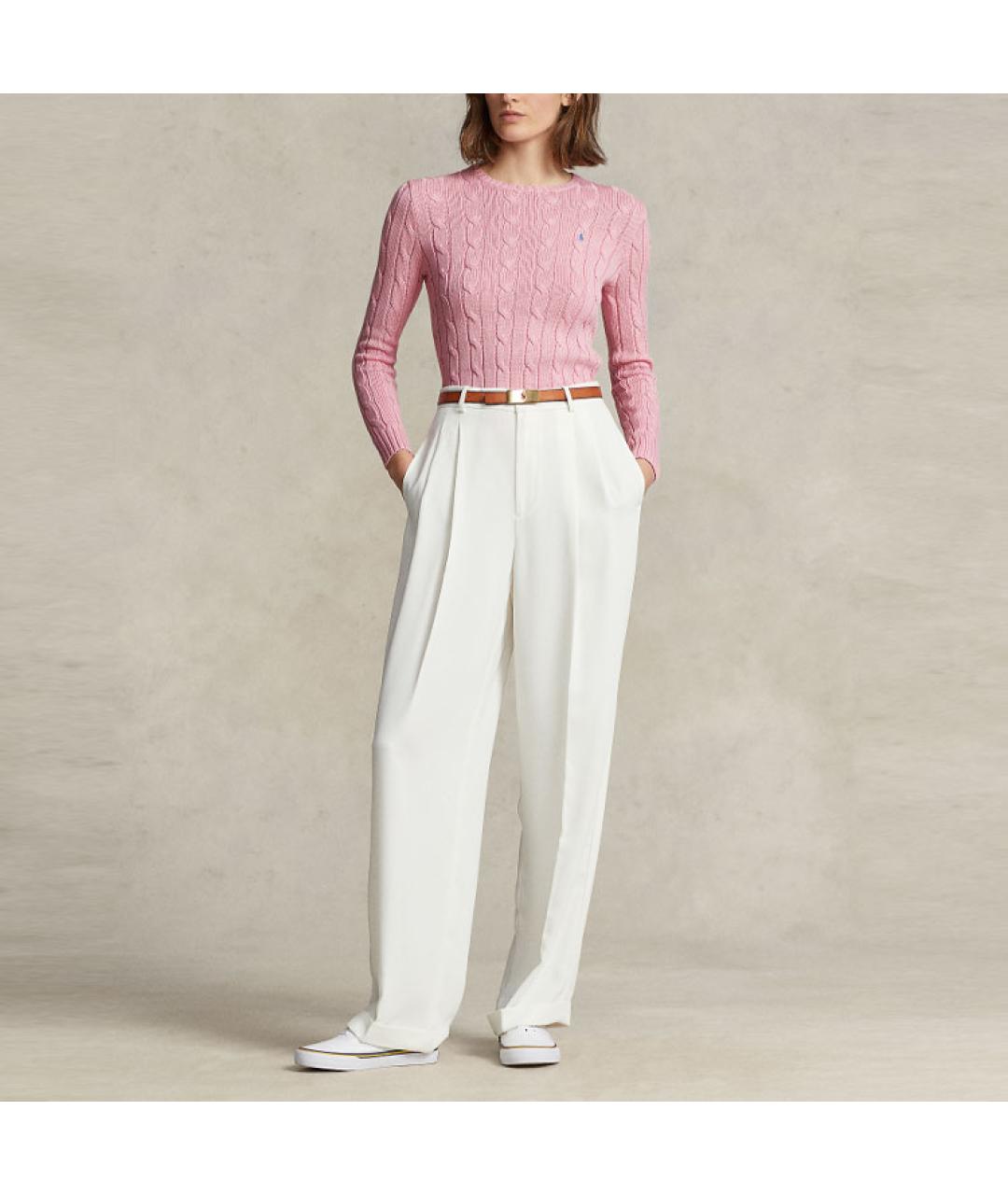 POLO RALPH LAUREN Розовый джемпер / свитер, фото 4