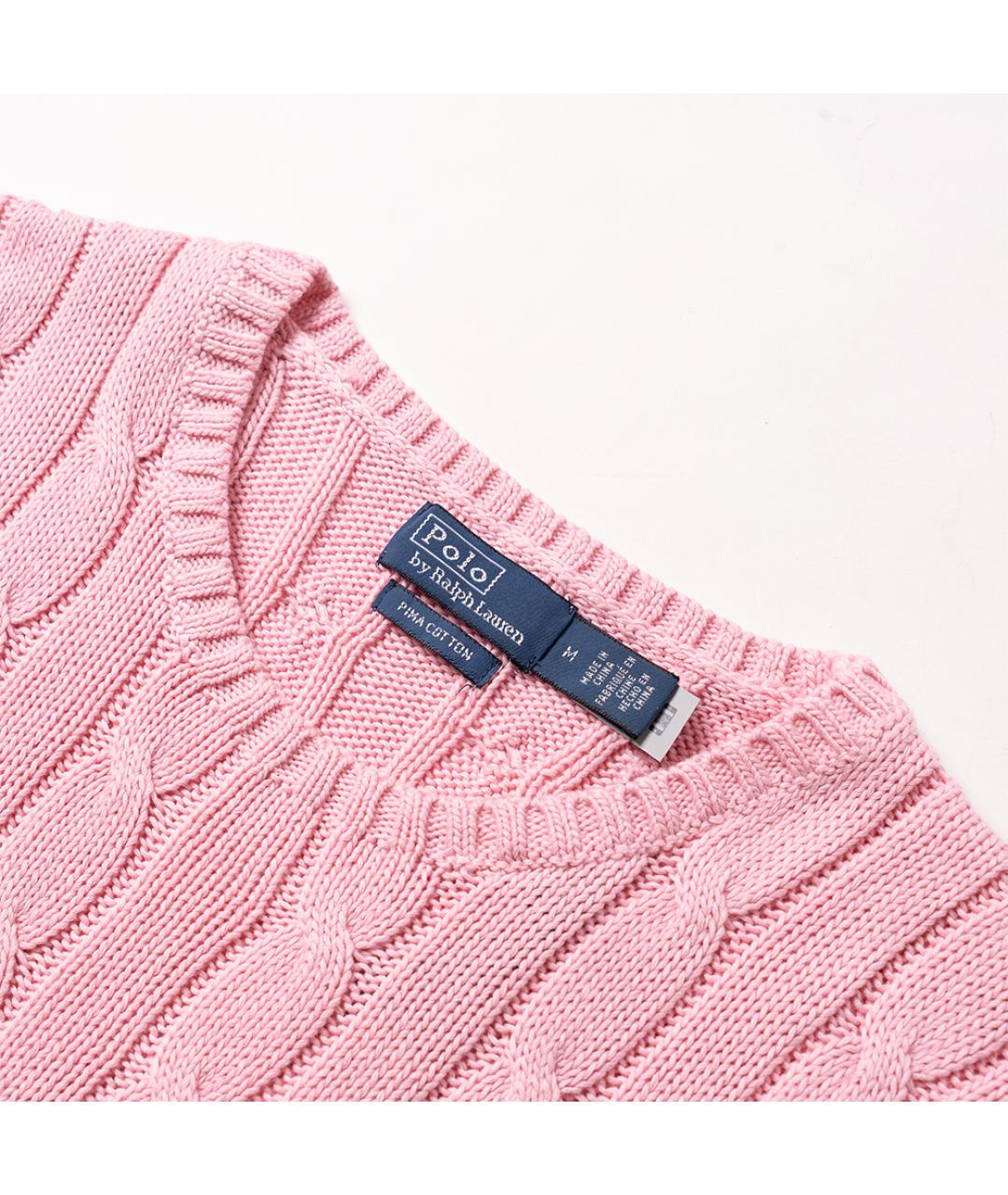 POLO RALPH LAUREN Розовый джемпер / свитер, фото 7