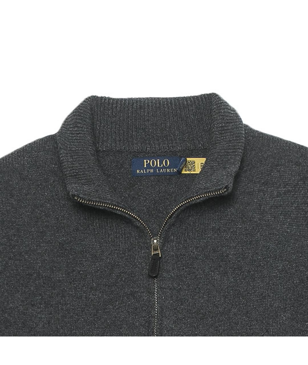 POLO RALPH LAUREN Серый джемпер / свитер, фото 5