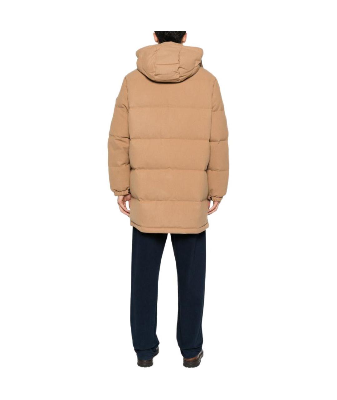 POLO RALPH LAUREN Коричневый пуховик, фото 3