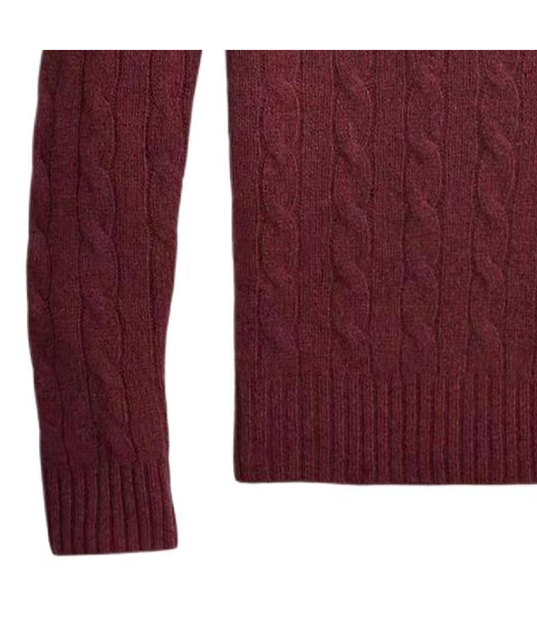 POLO RALPH LAUREN Бордовый джемпер / свитер, фото 6