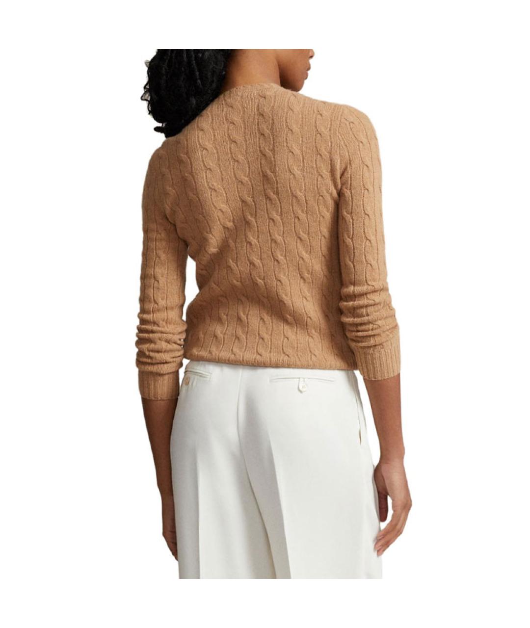 POLO RALPH LAUREN Бежевый джемпер / свитер, фото 5