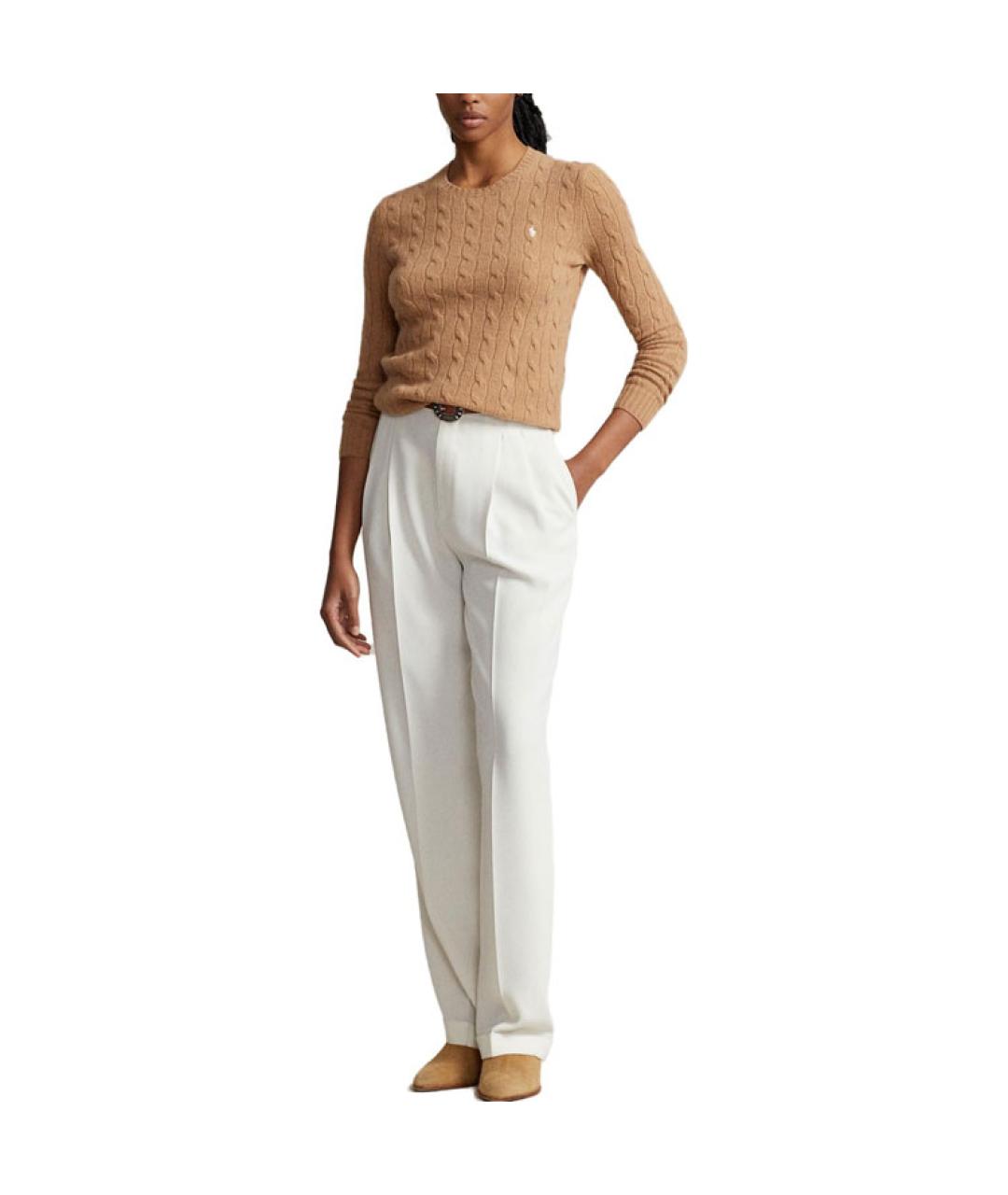 POLO RALPH LAUREN Бежевый джемпер / свитер, фото 3