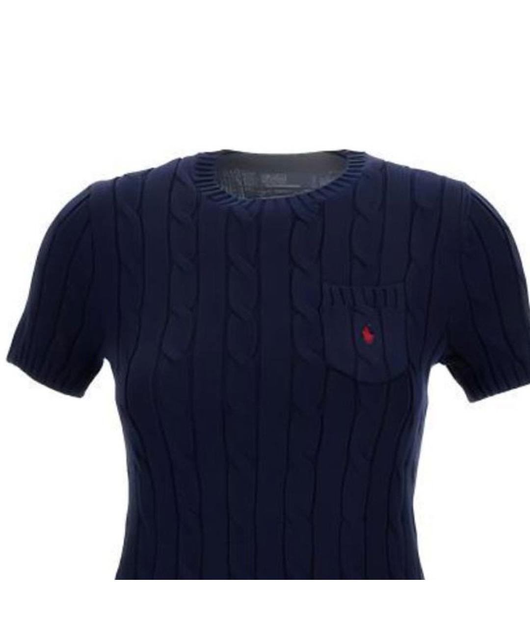 POLO RALPH LAUREN Темно-синий джемпер / свитер, фото 4