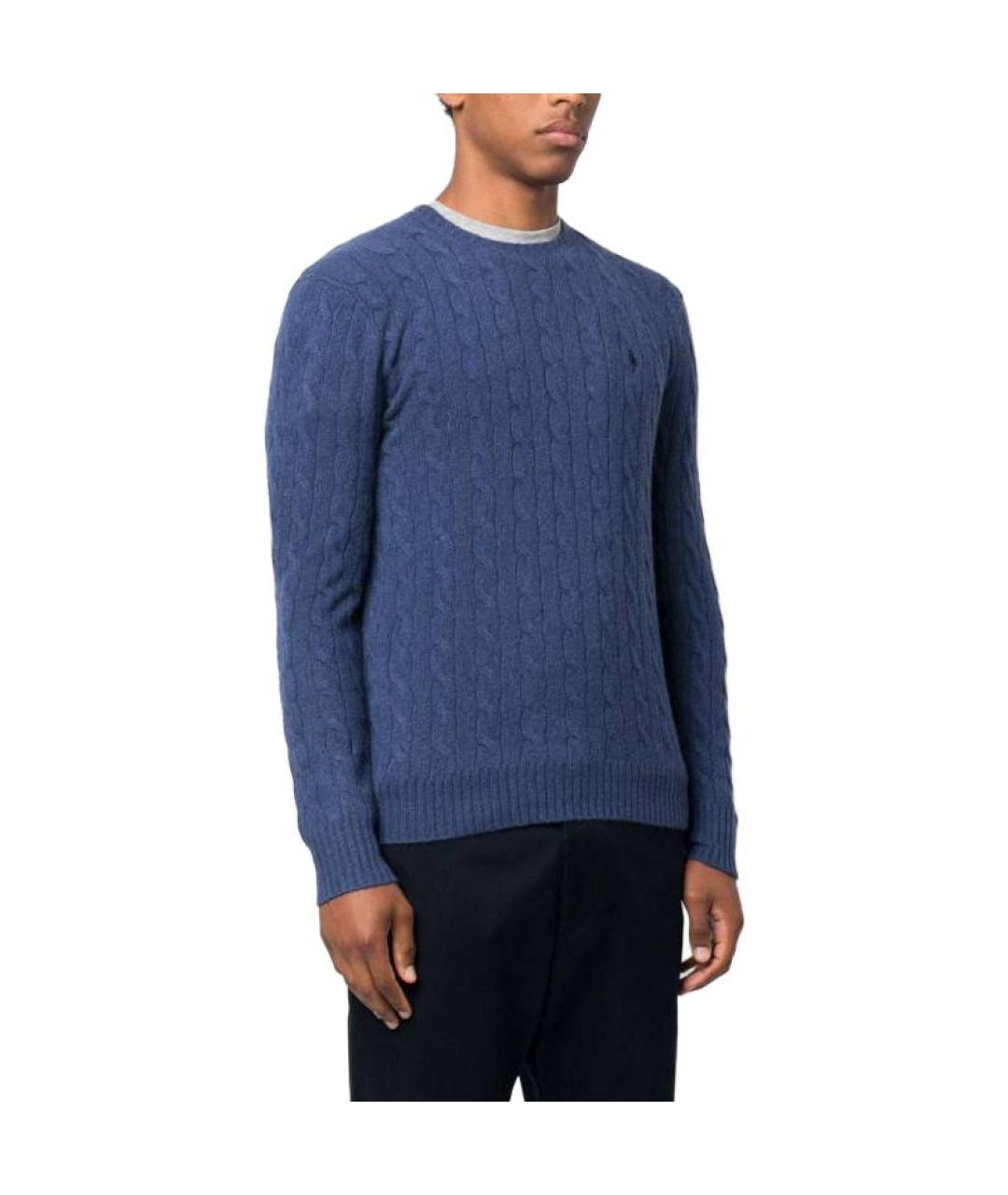 POLO RALPH LAUREN Темно-синий джемпер / свитер, фото 3