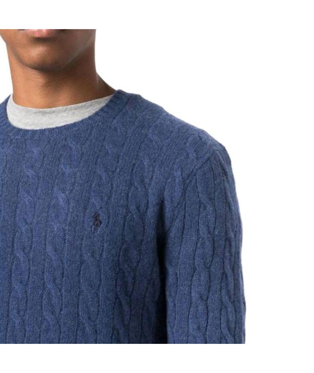 POLO RALPH LAUREN Темно-синий джемпер / свитер, фото 6