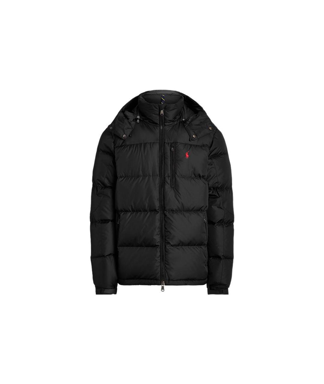 POLO RALPH LAUREN Черный пуховик, фото 1
