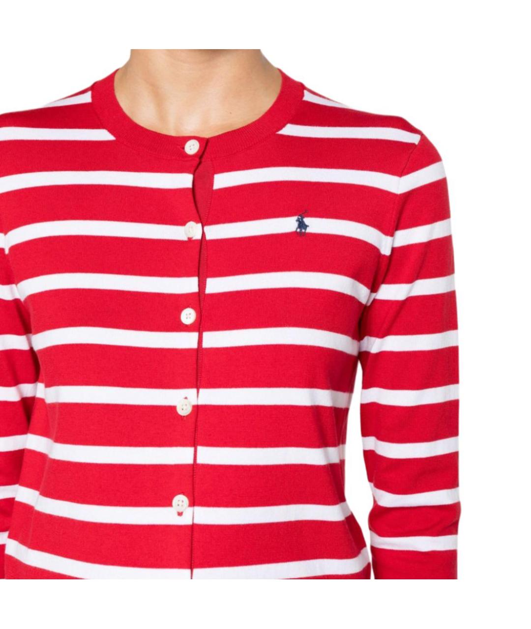 POLO RALPH LAUREN Красный кардиган, фото 7