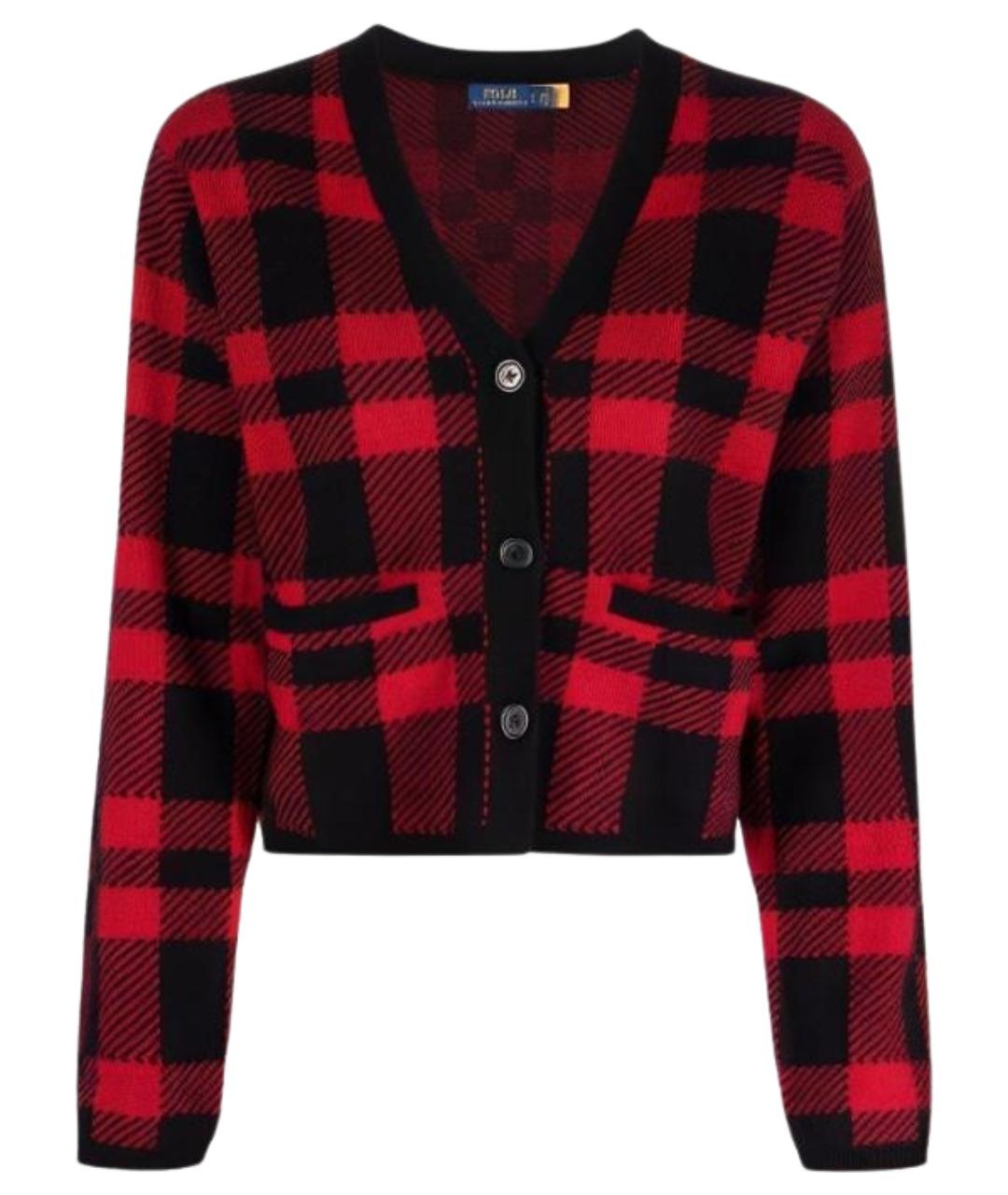 POLO RALPH LAUREN Красный кардиган, фото 1