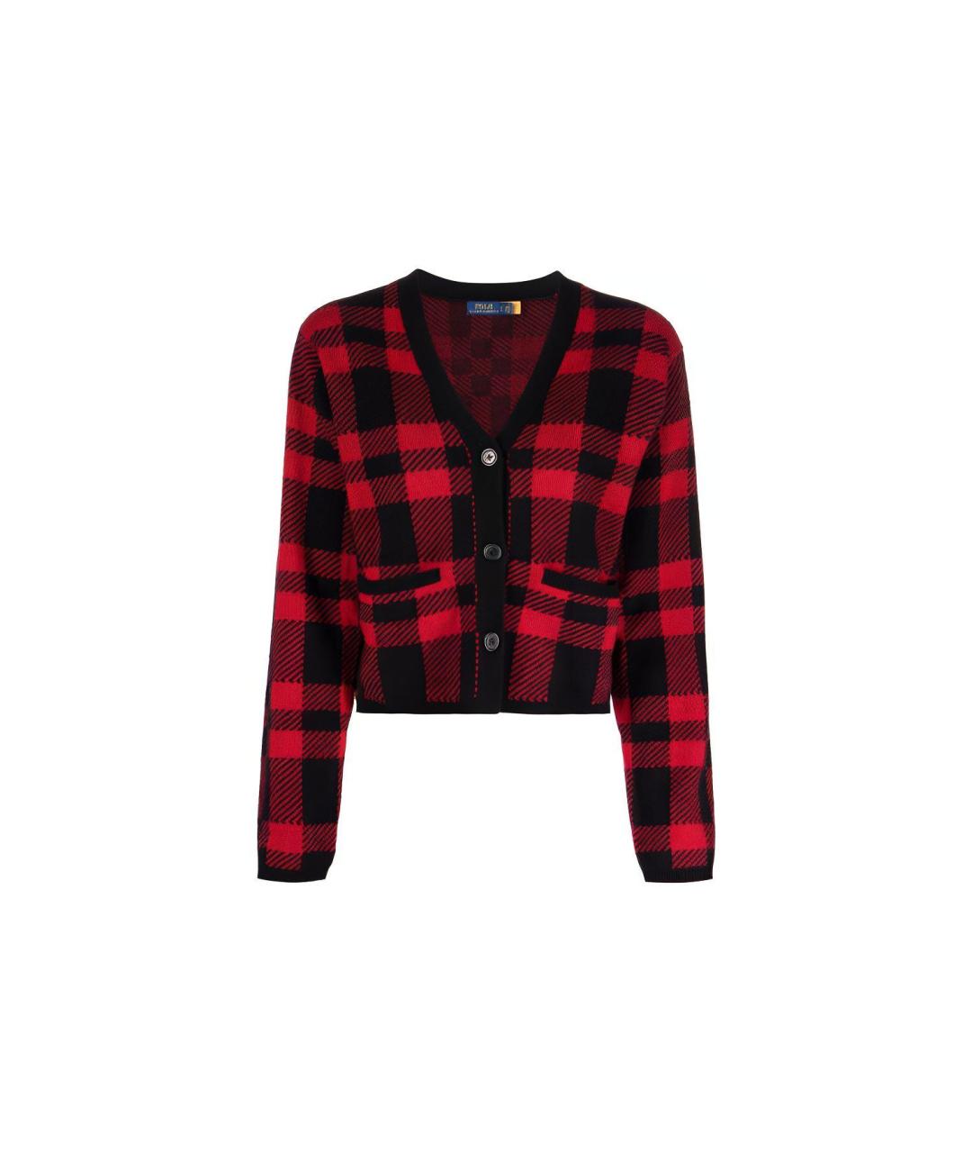 POLO RALPH LAUREN Красный кардиган, фото 7