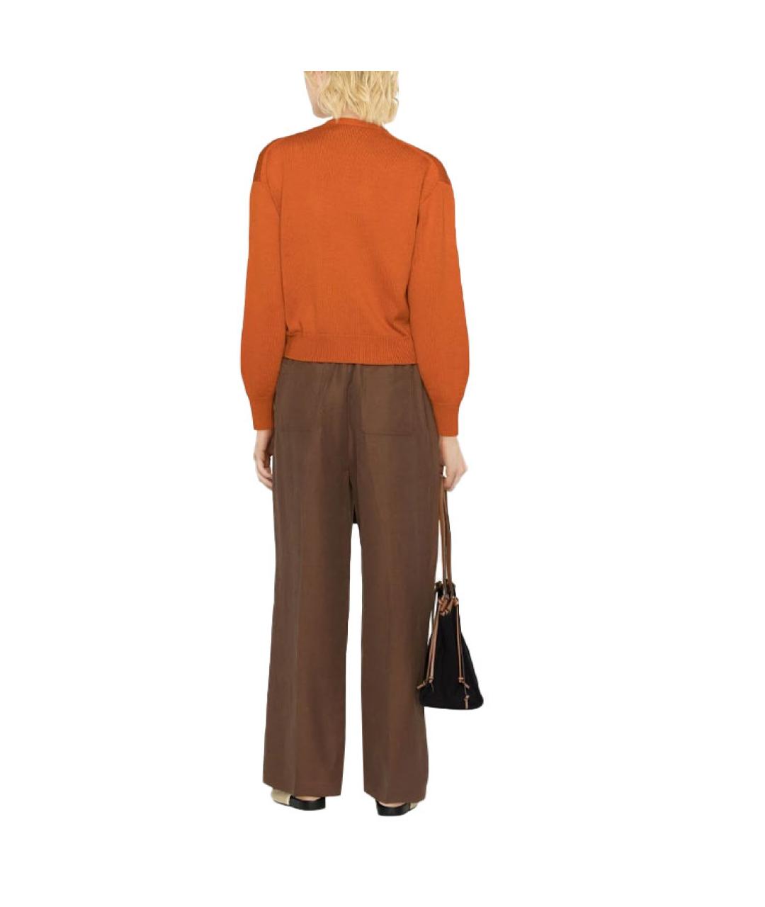 POLO RALPH LAUREN Оранжевый кардиган, фото 4