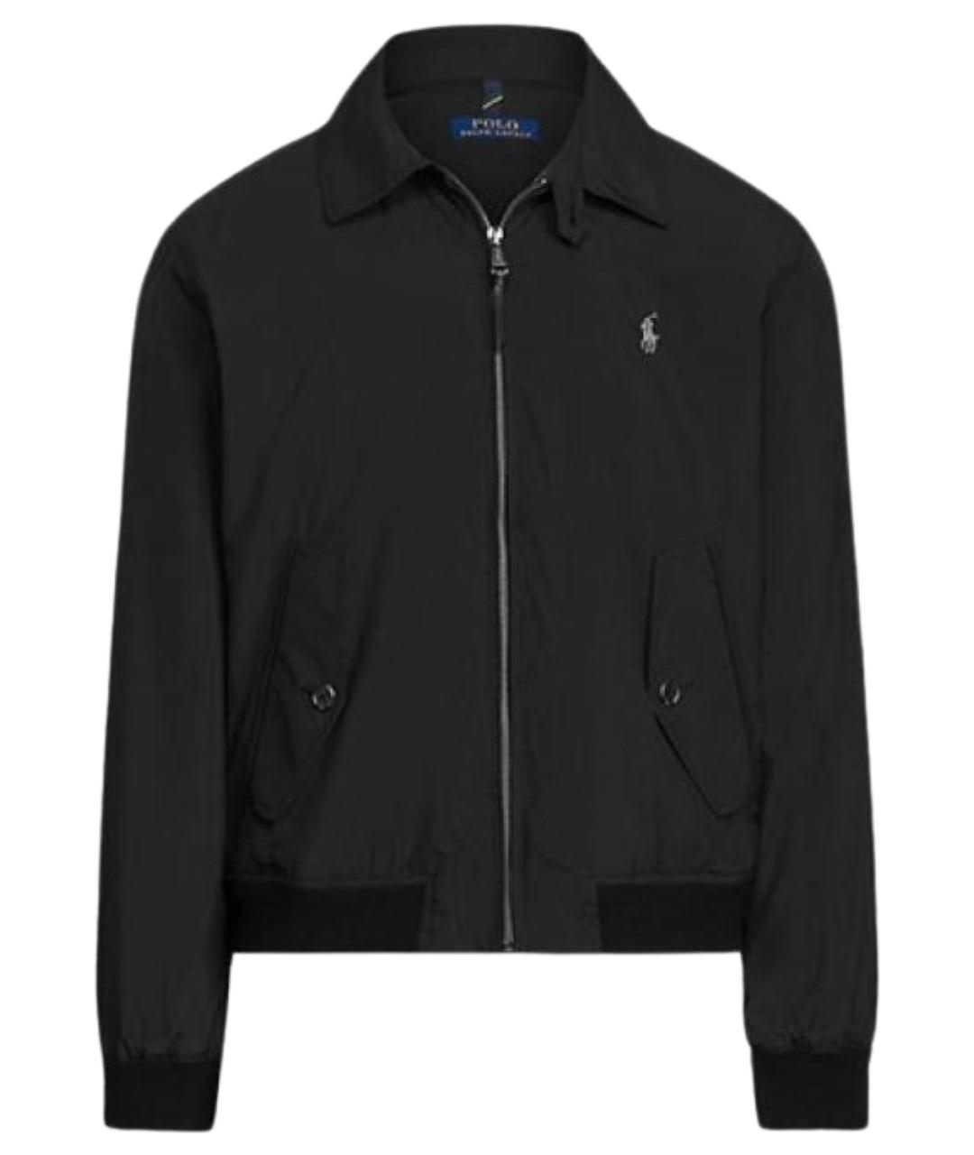 POLO RALPH LAUREN Черная хлопковая куртка, фото 1