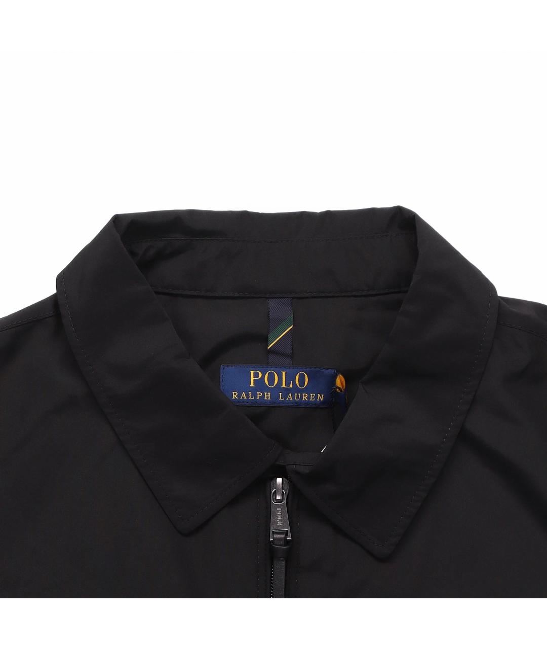 POLO RALPH LAUREN Черная хлопковая куртка, фото 7