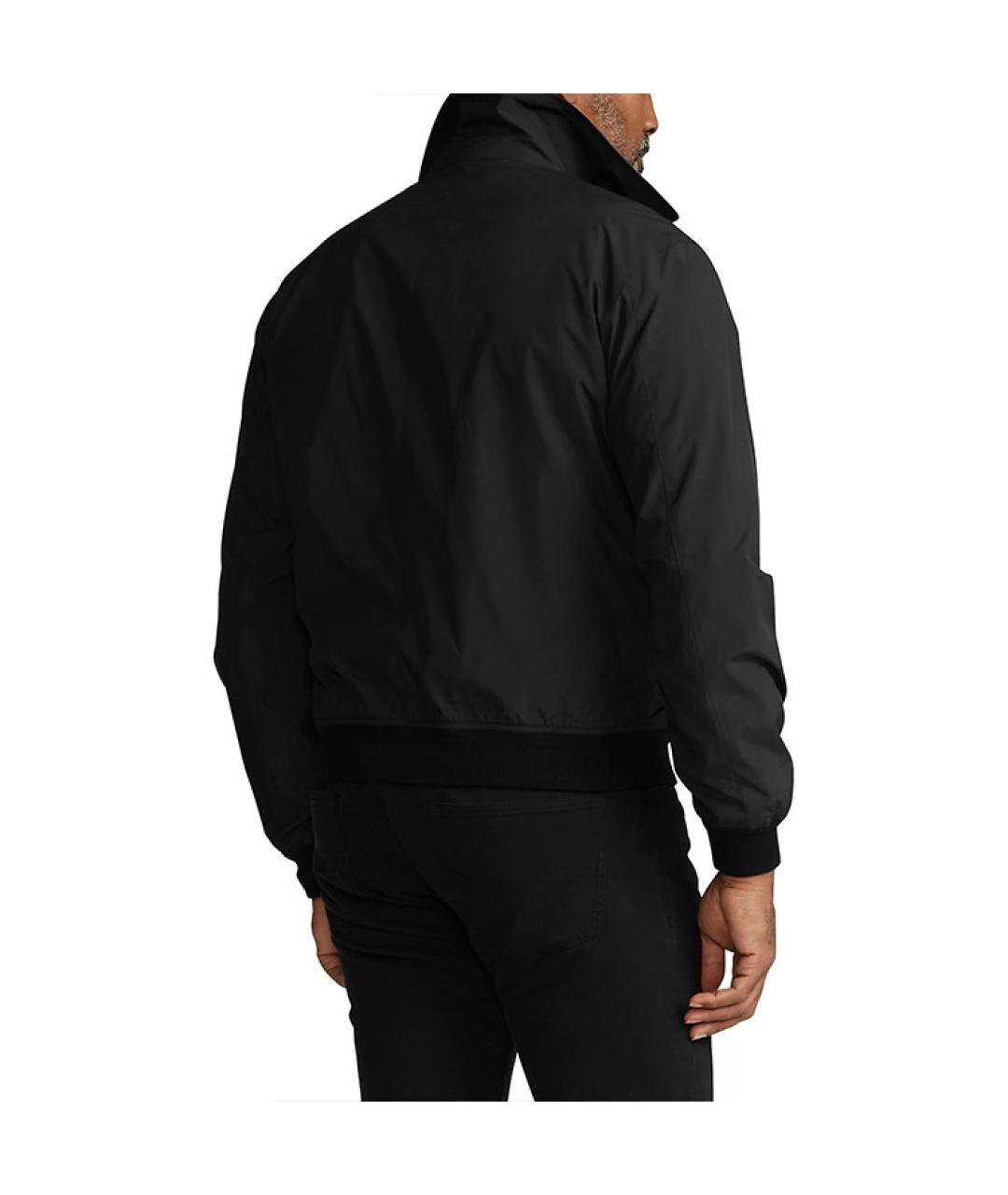 POLO RALPH LAUREN Черная хлопковая куртка, фото 3