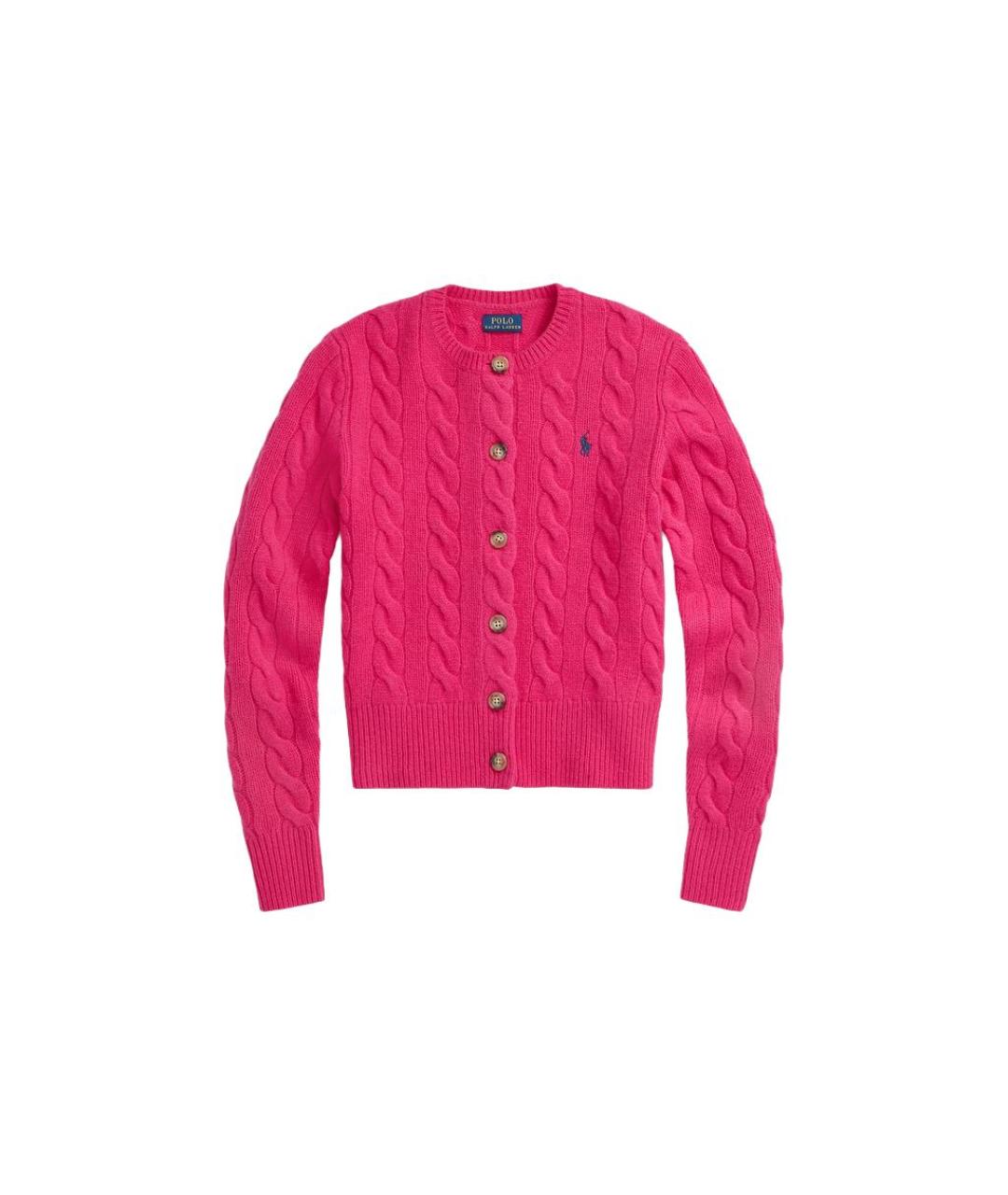 POLO RALPH LAUREN Розовый кардиган, фото 1