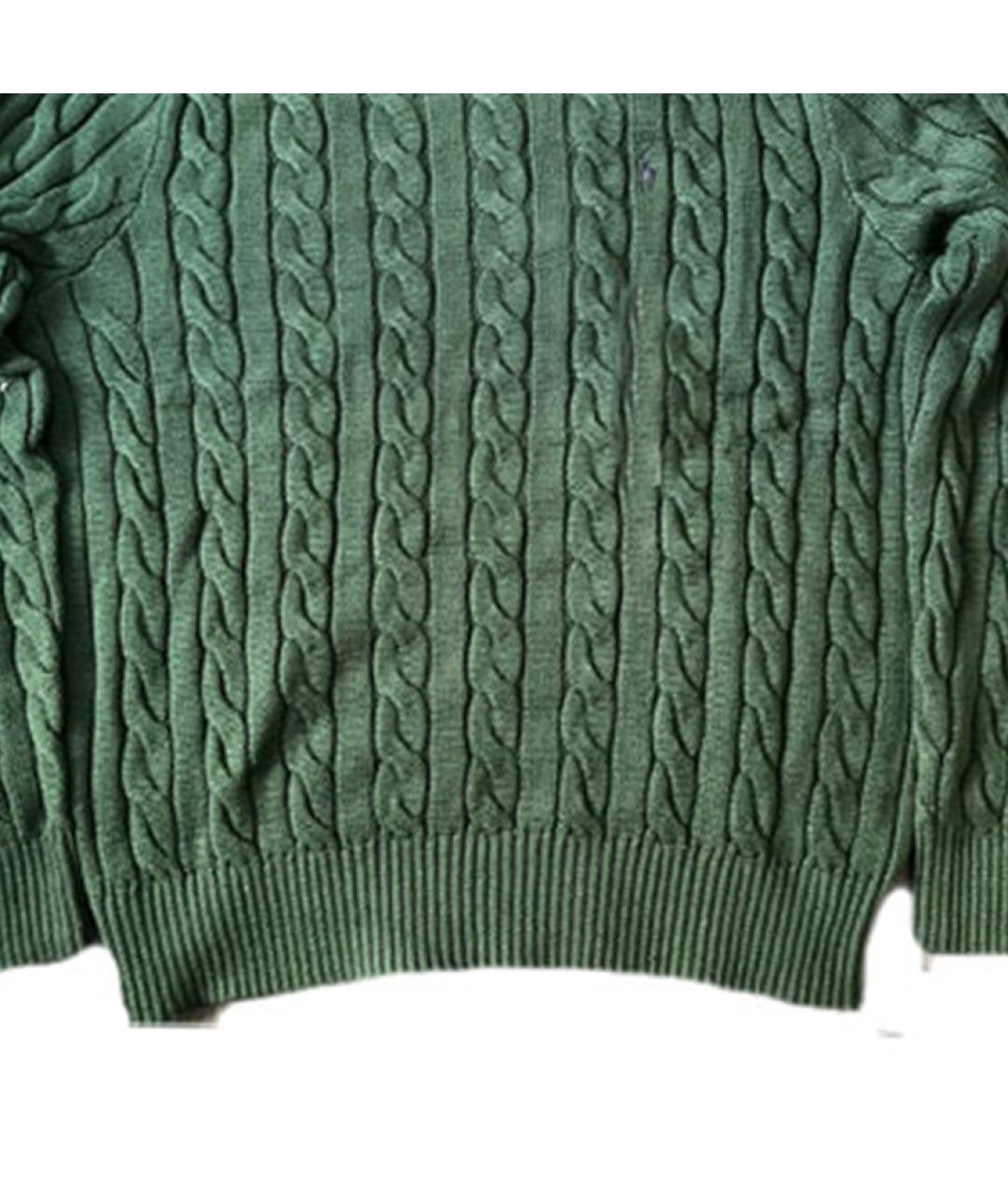 POLO RALPH LAUREN Зеленый джемпер / свитер, фото 4
