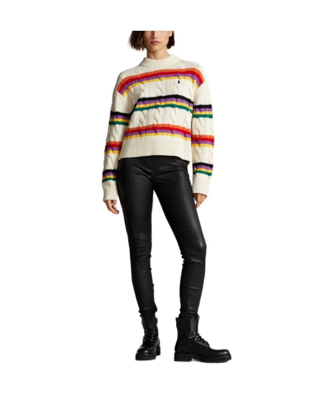 POLO RALPH LAUREN Бежевый джемпер / свитер, фото 3