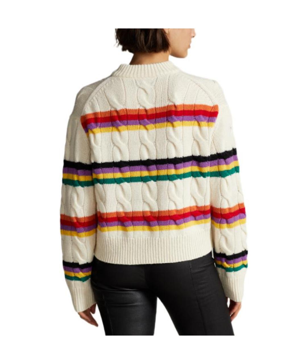 POLO RALPH LAUREN Бежевый джемпер / свитер, фото 5