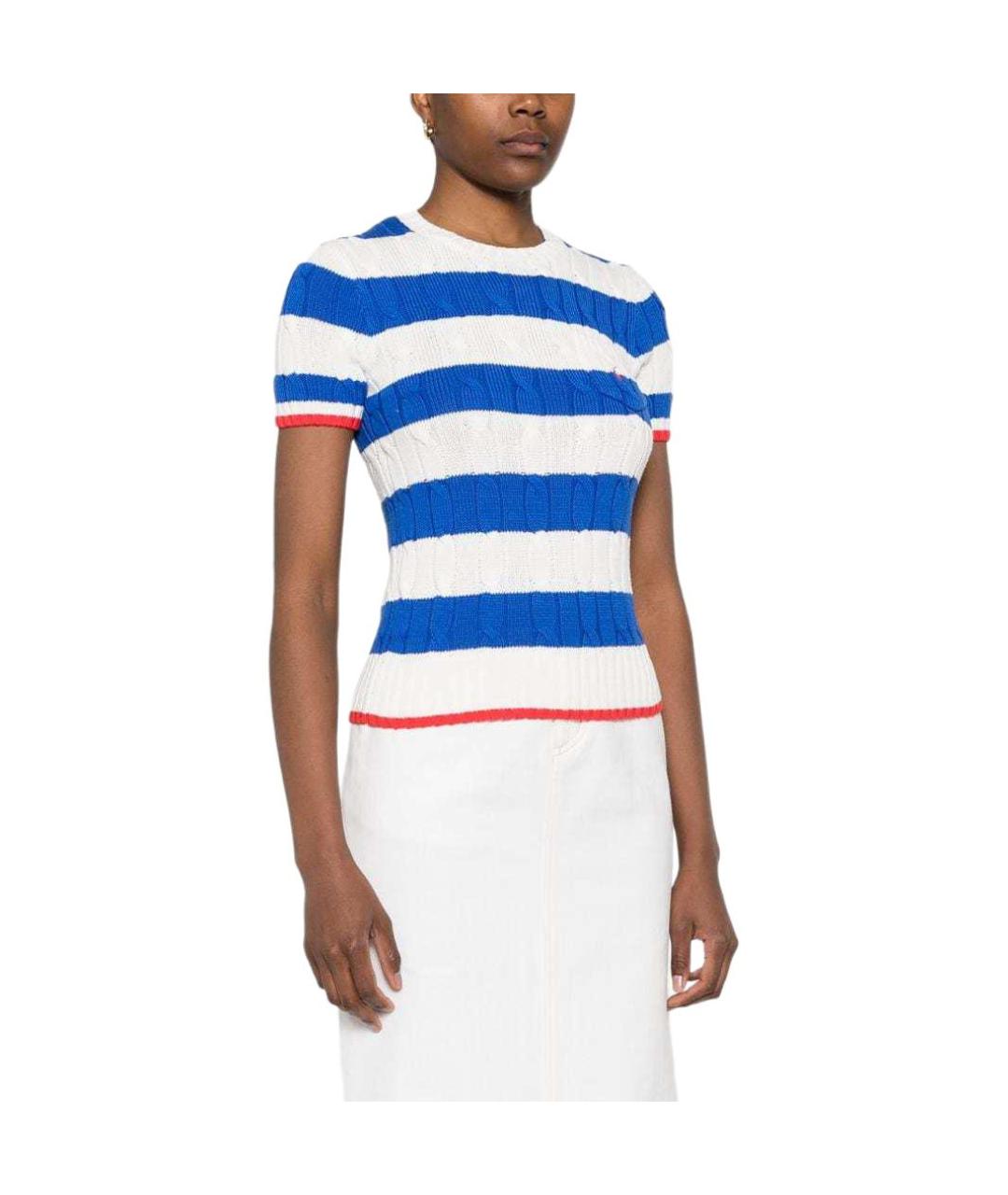 POLO RALPH LAUREN Белый джемпер / свитер, фото 4