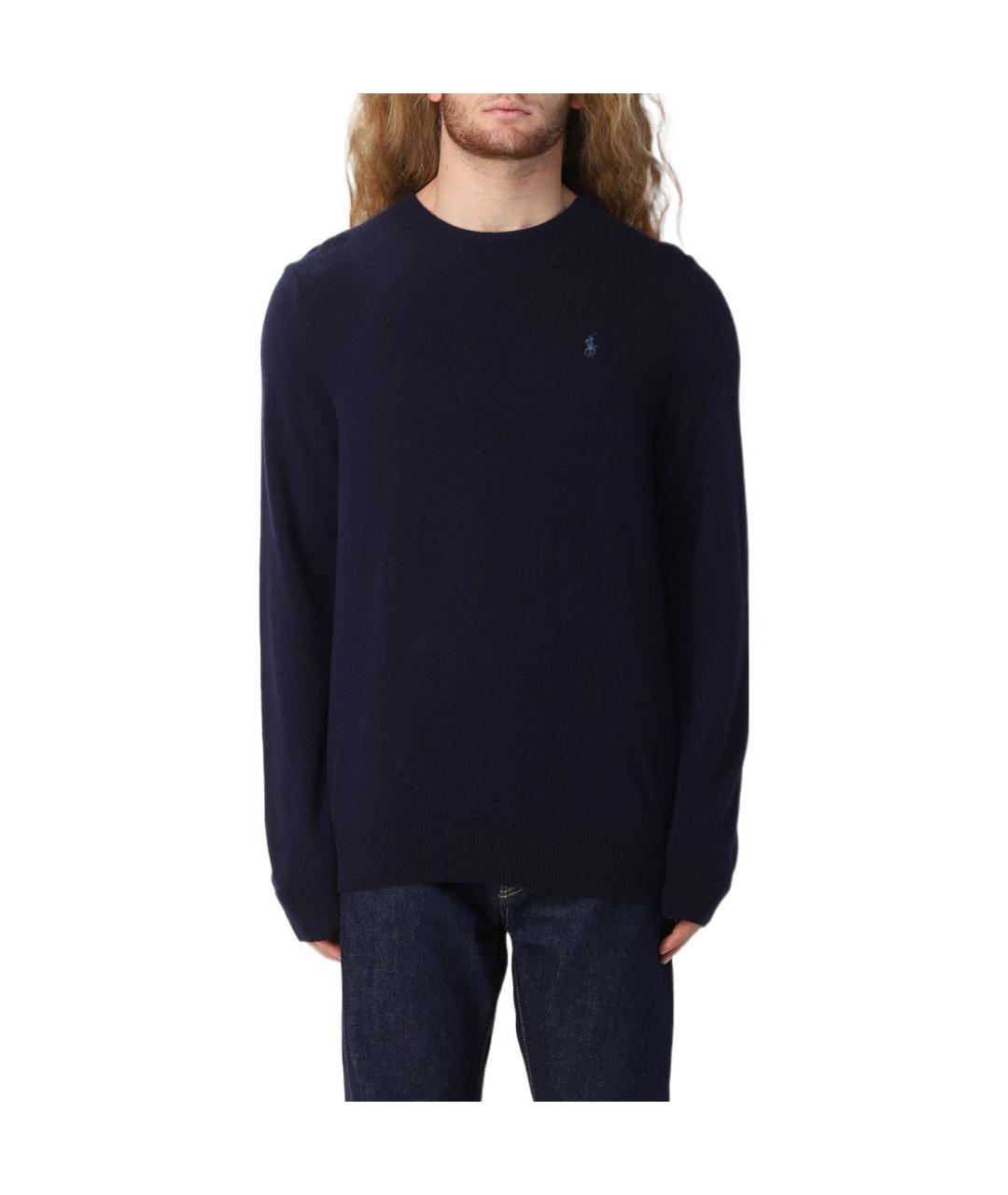 POLO RALPH LAUREN Синий джемпер / свитер, фото 3