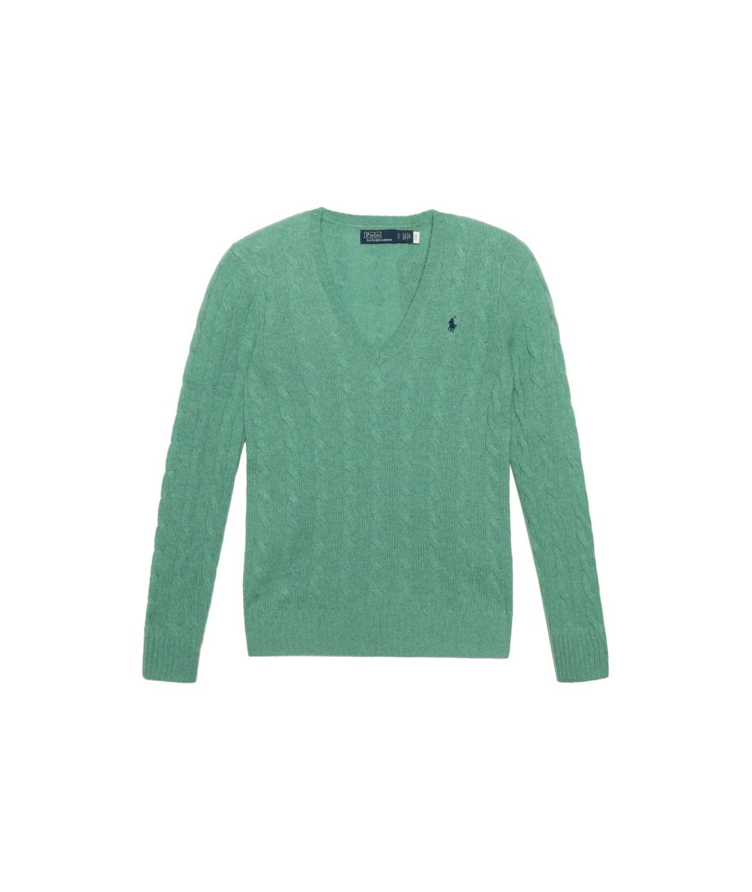 POLO RALPH LAUREN Зеленый джемпер / свитер, фото 1