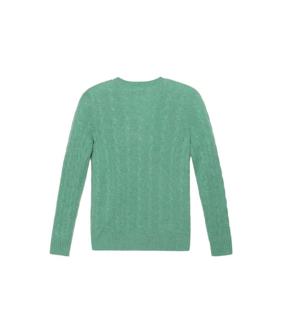 POLO RALPH LAUREN Зеленый джемпер / свитер, фото 2