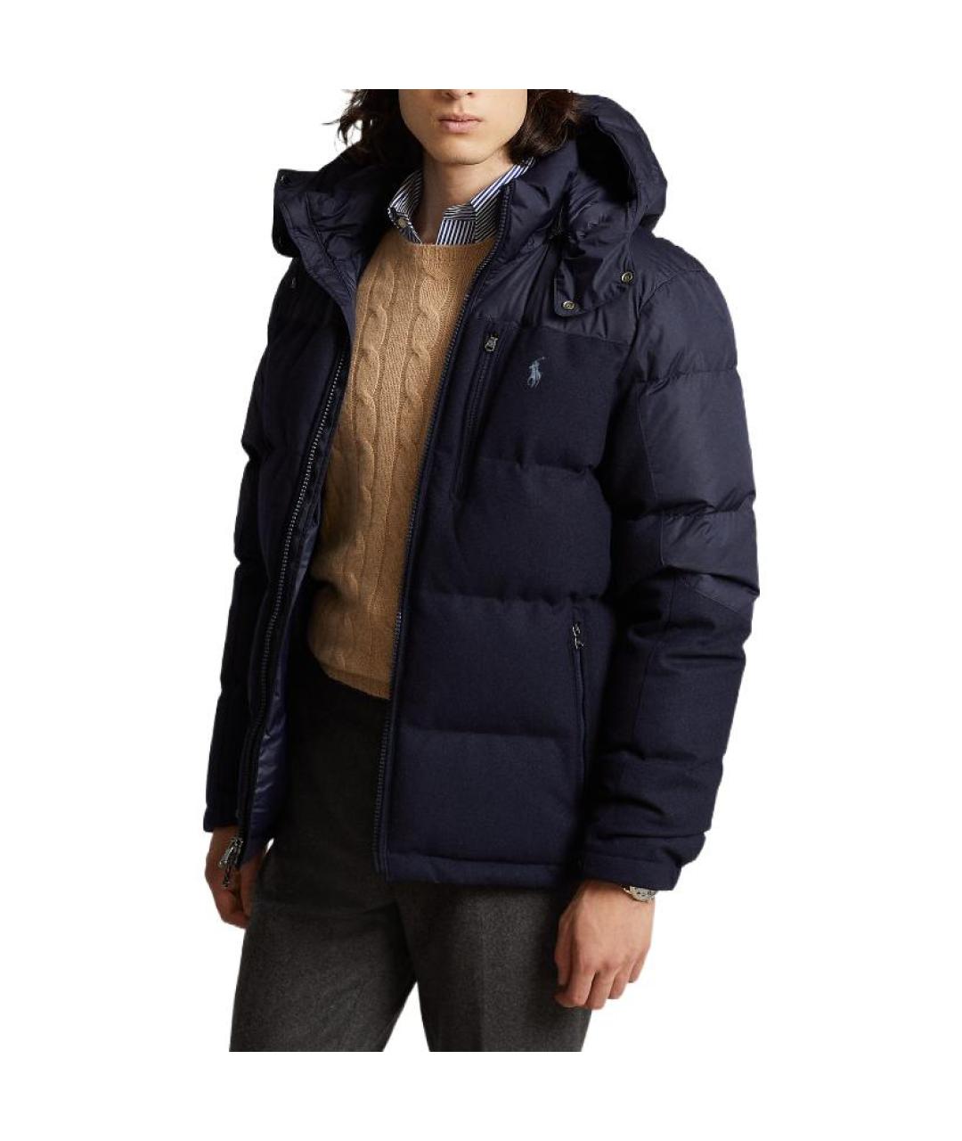 POLO RALPH LAUREN Темно-синий пуховик, фото 2