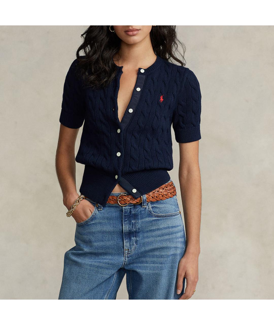 POLO RALPH LAUREN Синий джемпер / свитер, фото 2