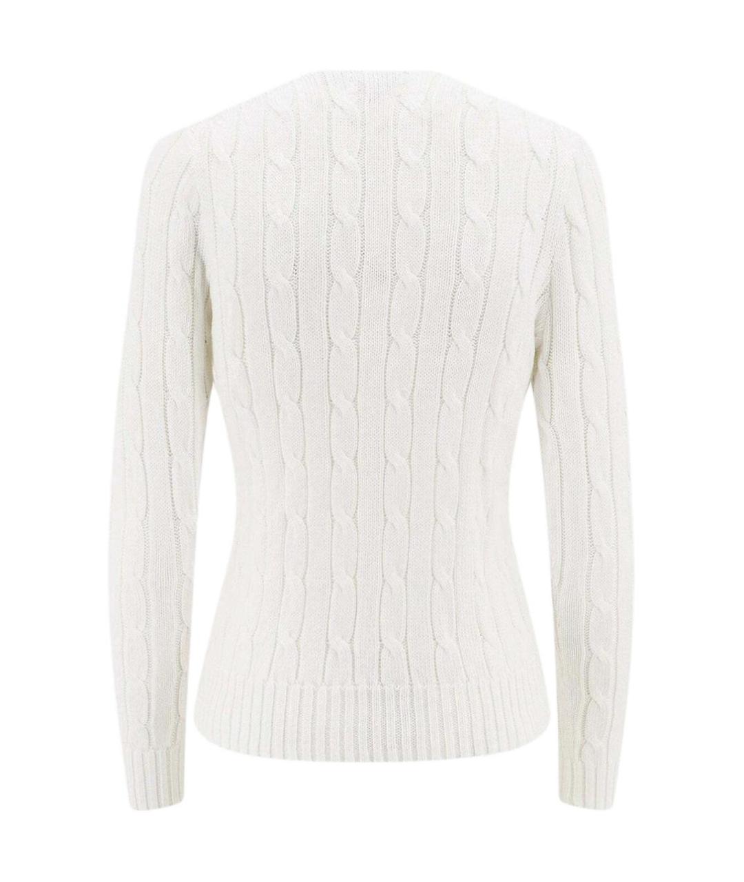 POLO RALPH LAUREN Белый джемпер / свитер, фото 3